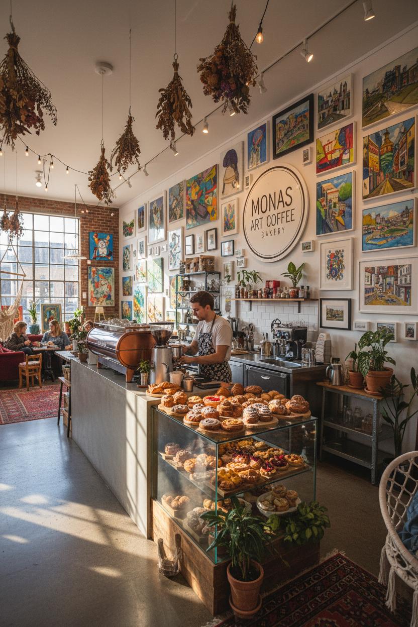 Monas Art Coffee Bakery